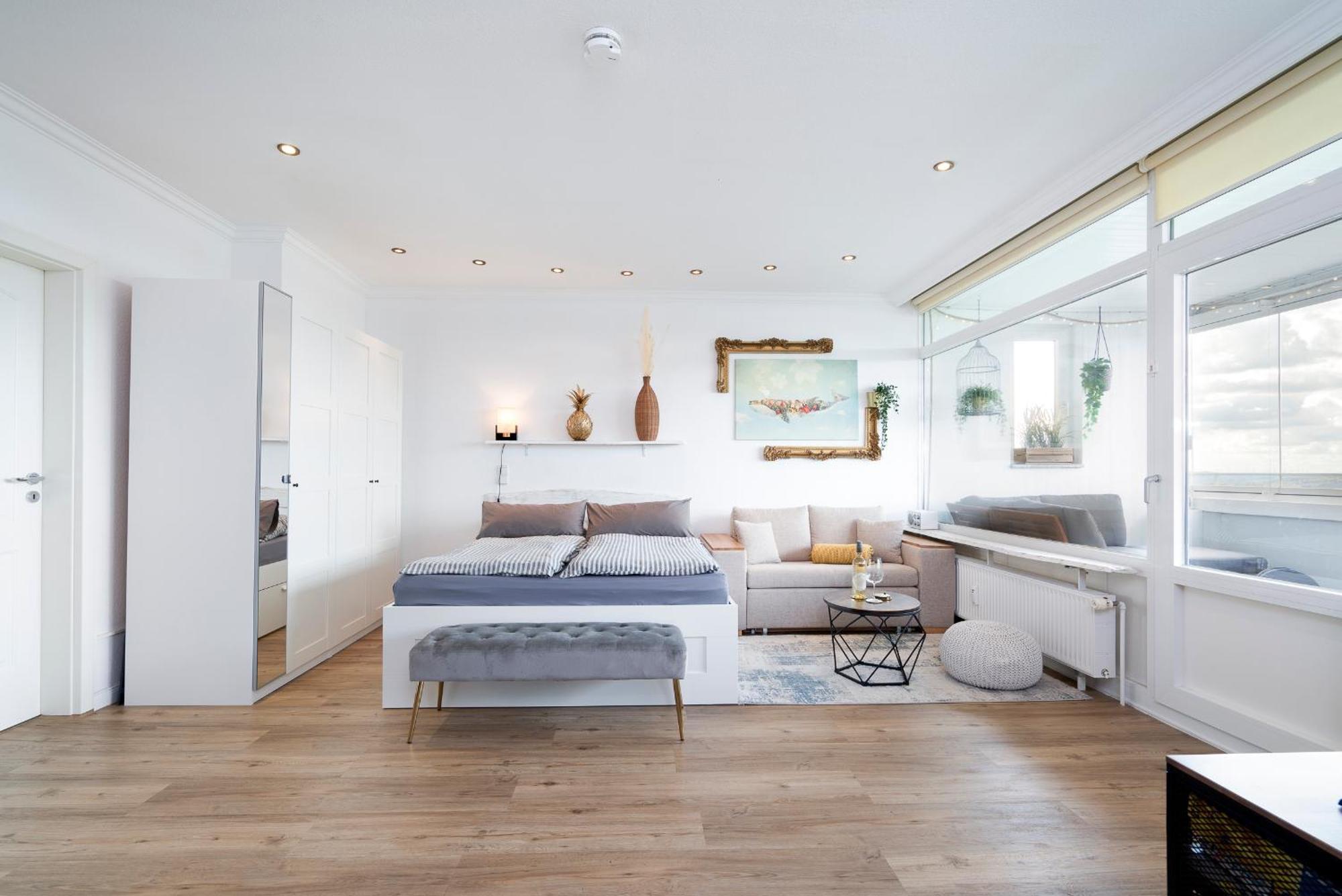 "Penthouse Wolke 12" Mit Unglaublichem Ausblick - Meerblick Sierksdorf Eksteriør billede