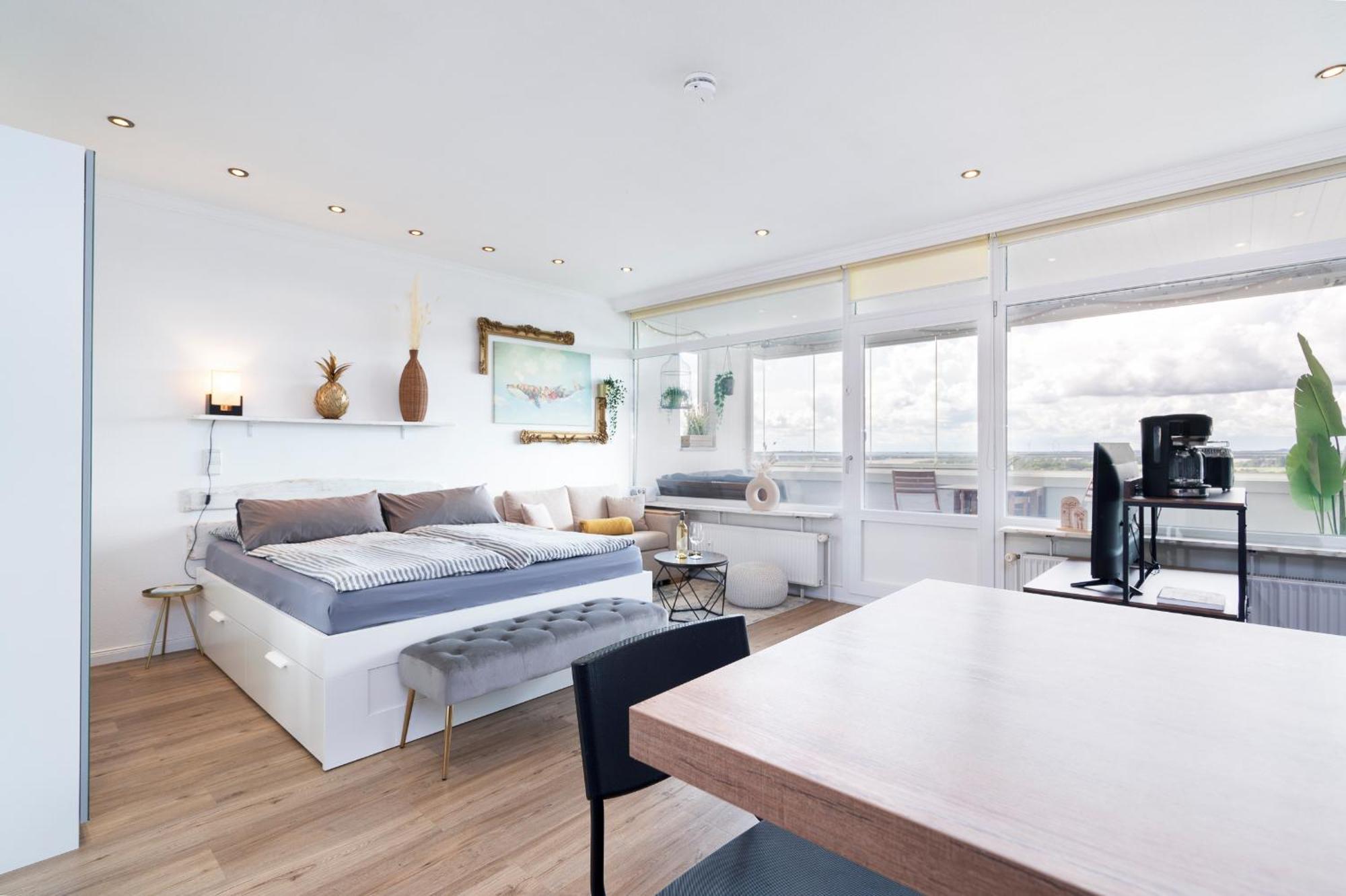 "Penthouse Wolke 12" Mit Unglaublichem Ausblick - Meerblick Sierksdorf Eksteriør billede
