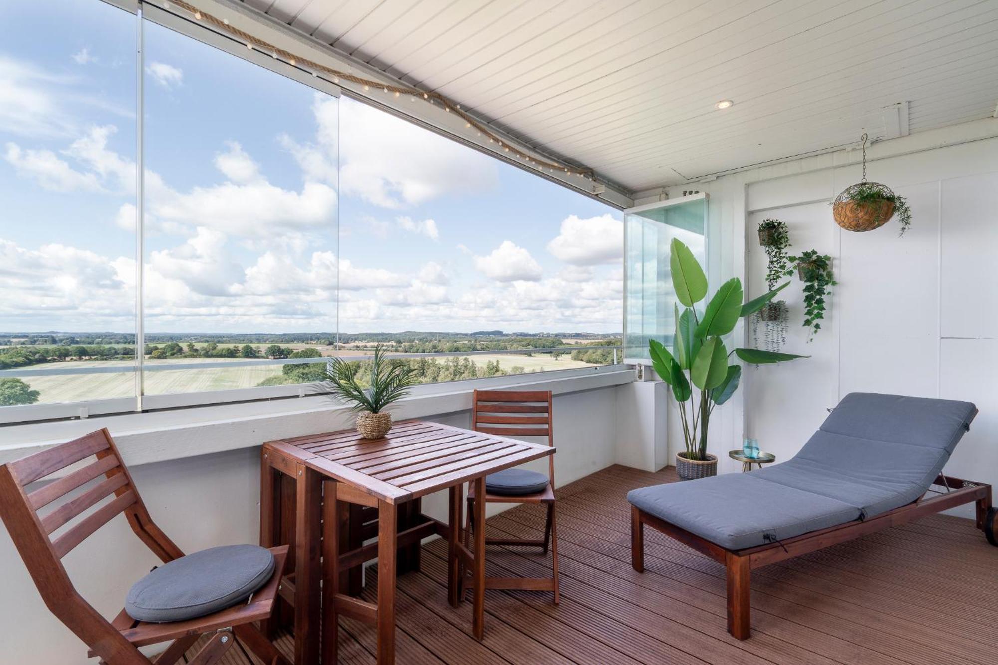 "Penthouse Wolke 12" Mit Unglaublichem Ausblick - Meerblick Sierksdorf Eksteriør billede