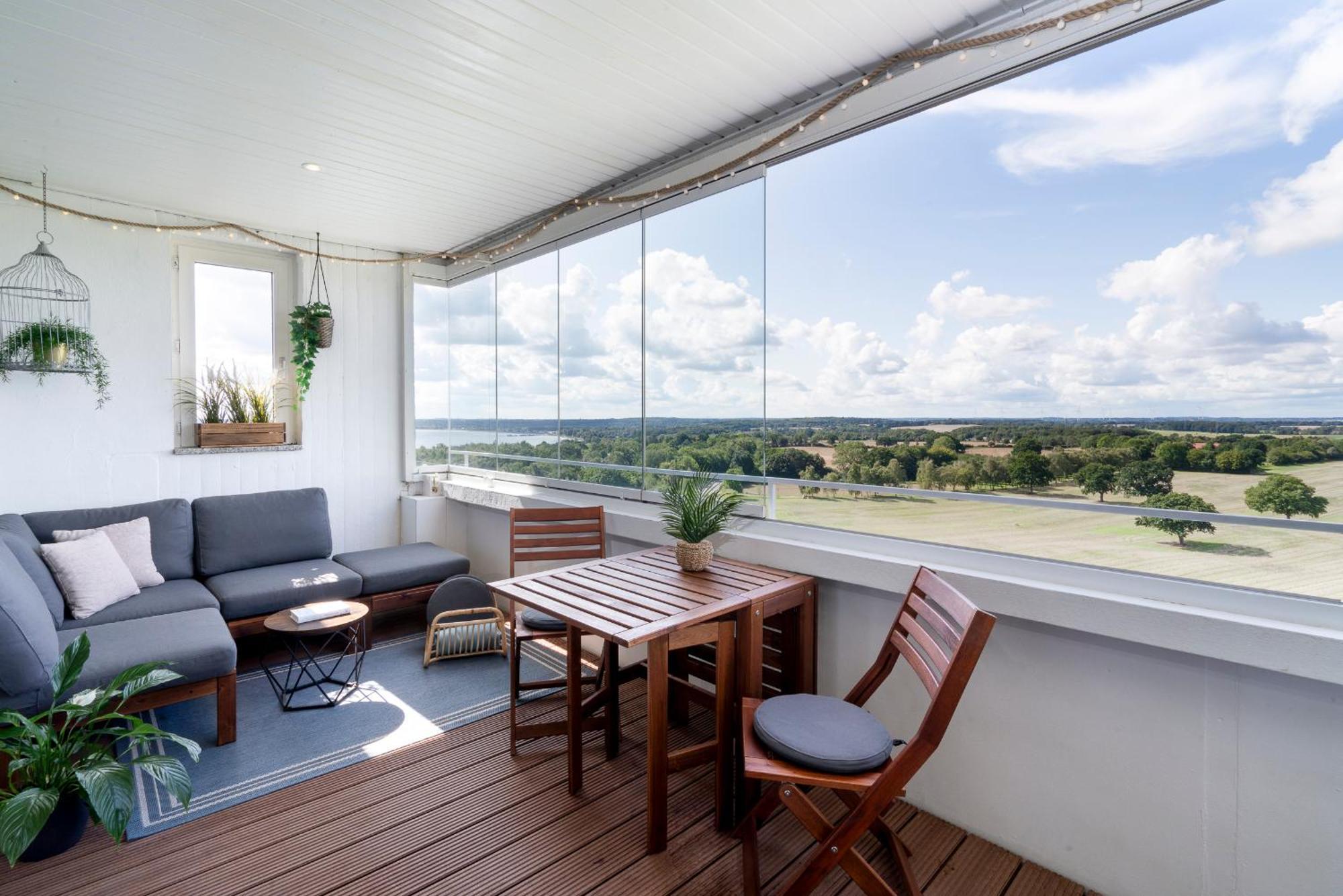 "Penthouse Wolke 12" Mit Unglaublichem Ausblick - Meerblick Sierksdorf Eksteriør billede