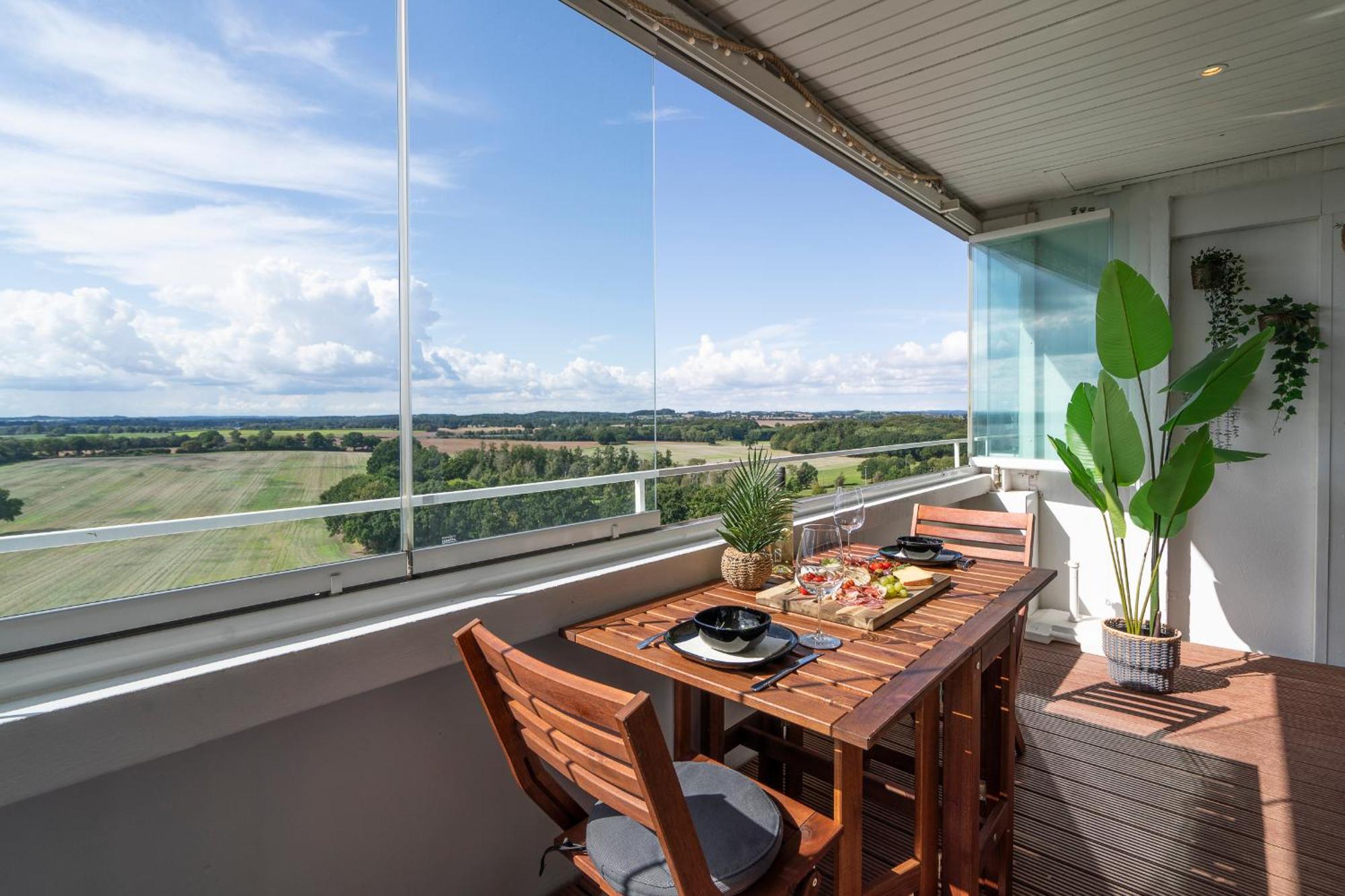"Penthouse Wolke 12" Mit Unglaublichem Ausblick - Meerblick Sierksdorf Eksteriør billede